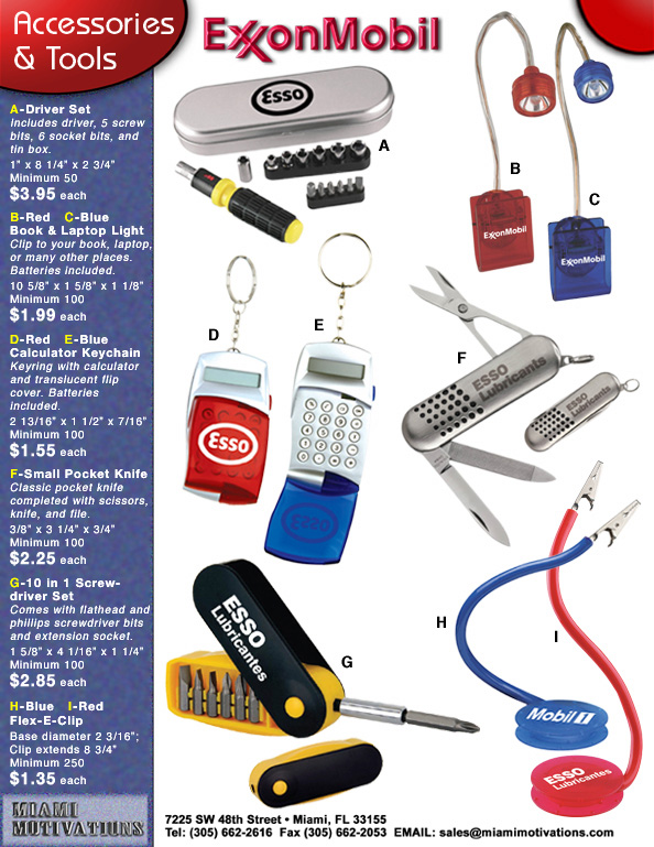 Accesories and Tools